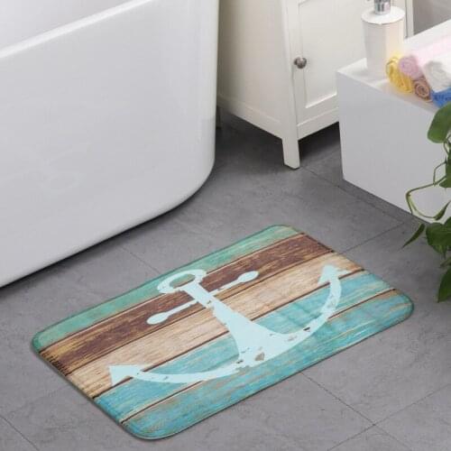 Modern cartoon starfish water absorption bathroom mat anti-slip living room kitchen durable carpet high quality comfortable mat