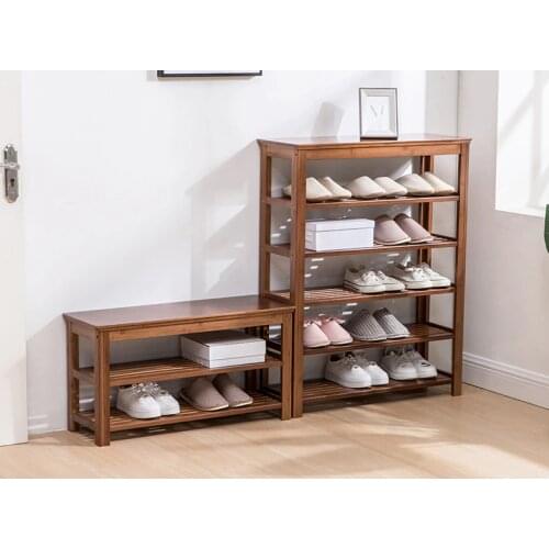 Solid wood shoe changing stool, household shoe stool, shoe cabinet, shoe rack, you can wear shoe stool, and try on shoes stool