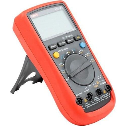 UNI-T UT61C 5999 Counts Auto-Range Digital Multi-meter for Voltage,Current,Resistance,Capacitance,and Temperature Measurement
