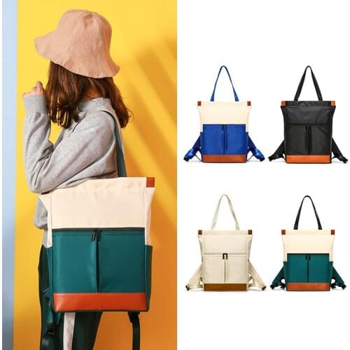 Waterproof Nylon Backpack Women Bagpack Large Capacity Travel Backpacks Female School Bag Ladies Handbag Shoulder Bags Mochila