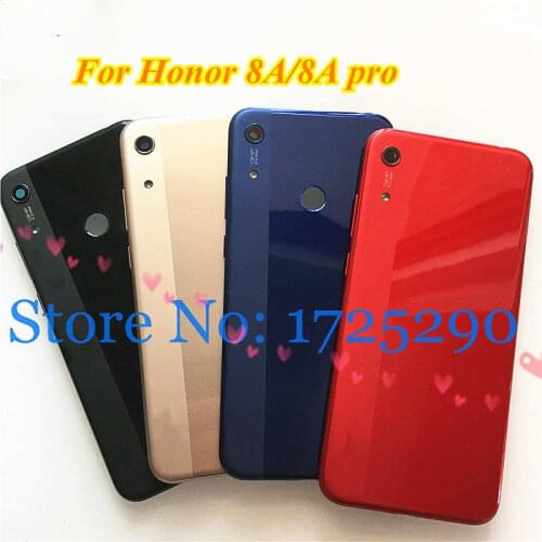 Rear Back Battery Door Case Housing Cover For Huawei Honor 8A pro JAT-LX1 AL00 LX3 L21 L41 6.09"