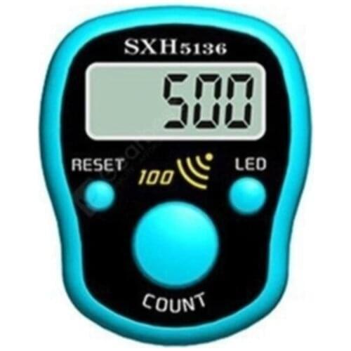 Voice Luminous Zikirmatik Digital Ring All In 100 Alarm