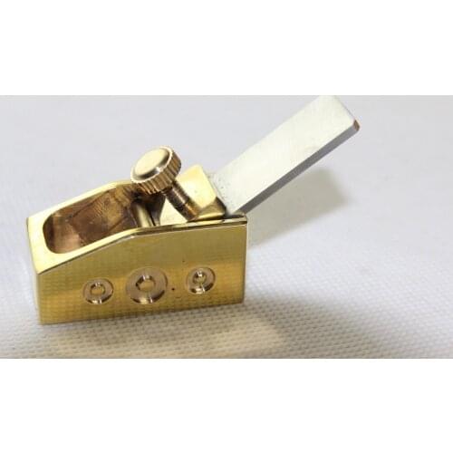 1pc flat bottom new style mini brass planes, Violin/Cello making tools