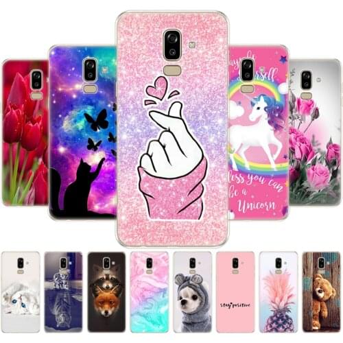 For Samsung Galaxy J8 2018 Case Silicon Soft TPU Back Phone Cover for Samsung Galaxy J8 2018 j810 Case for Samsung J8 2018 Coque
