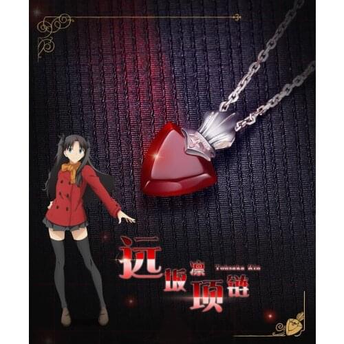 Fate Grand Order Fate Stay Night Rin Tohsaka Necklace Cosplay Accessory Prop