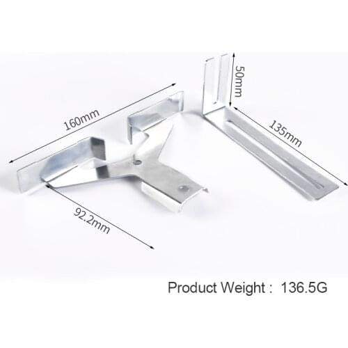 Fittings for Trimming Machine Base Guide Wheel Adjustable Metal Bracket Accessories
