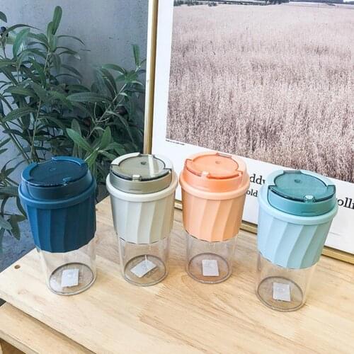 High quality 2021 new Travel Mug Anti-slip Design Leak Proof 400ML Travel Coffee Tumbler Cup for Home 2021 new drop shipping