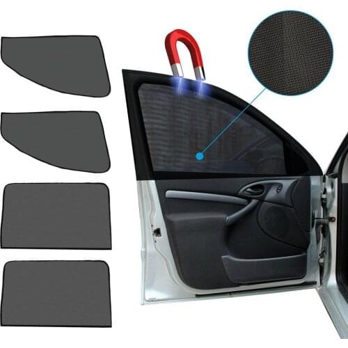 New Magnetic Car Sun Shade UV Protection Car Curtain Car Window Sunshade Side Window Mesh Sun Visor Summer Protection Window Fil