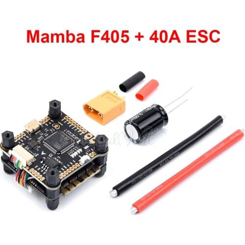 Mamba F405 Flight Controller & 2-6s 40A / 55A 4 In 1 ESC BLHeli_S Brushless ESC Support Oneshot / Multishot / Dshot