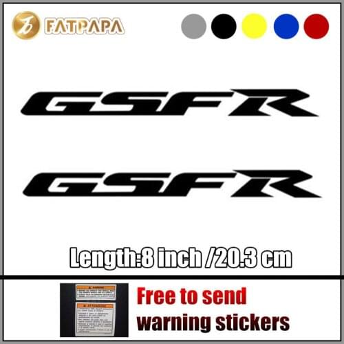 Motorcycle bike Fuel tank Wheels Fairing notebook Luggage helmet MOTO Sticker decals For Suzuki GSF R 600 650 400 250 1200 1250