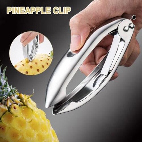 Pineapple Peeler Corer Slicers Clips Stainless Steel Cutter Fruit Salad Kitchen Tool TS2 Fruit Vegetable Tools