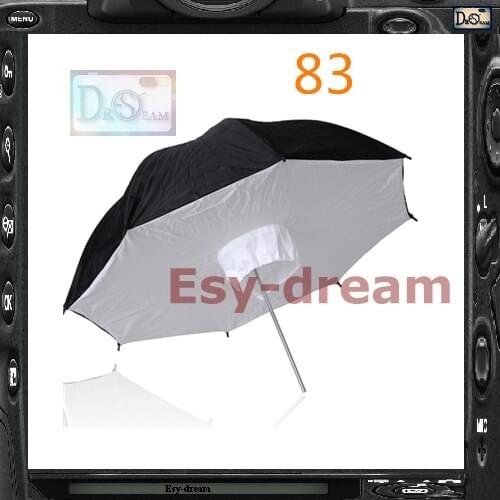 33inch Photography Photo Studio Reflector Reflective Umbrella Diffuser Softbox Soft Box For Strobe Flash Light Lighting PS125