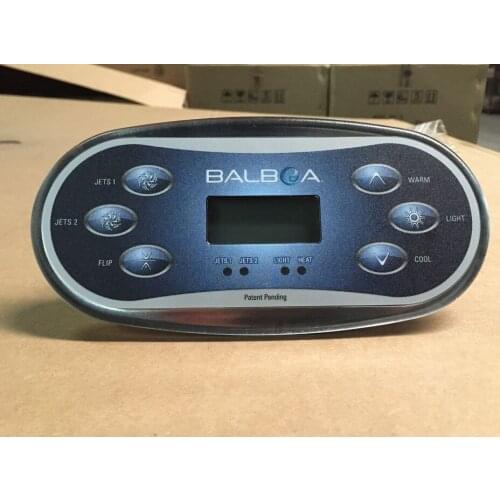 Balboa Keypad panel TP600 for 2 x jet pump