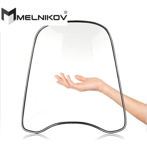 5% Universal Motorcycle Windscreen Windshield Wind Deflectors Scratch Resistant Scooter Dirt Street Bike