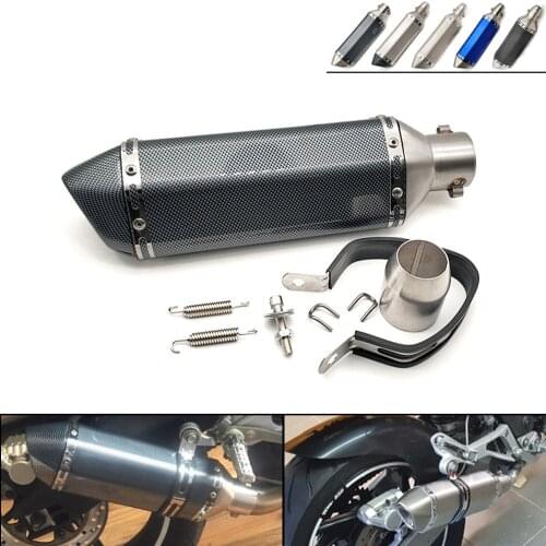 36-51MM Universal Motorcycle Exhaust Modify Motocross Exhaust Muffler For Ducati 400 620 695 696 796 821 797 MONSTER Monster 900