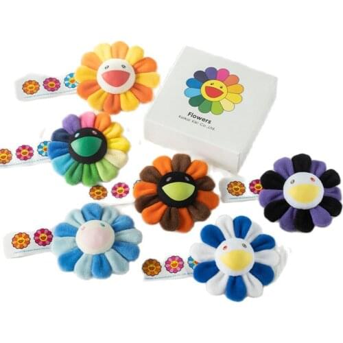 10/40/60cm Smile Sunflower Plush Toy Stuffed Doll Cat Pet Cushion Mat Pillow Home Bedroom Car Shop Restaurant Decor Girls Gift