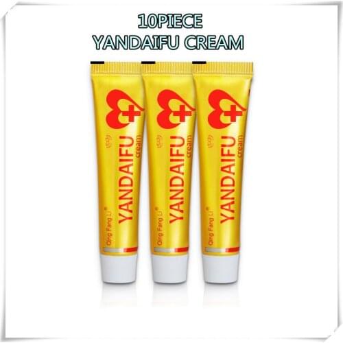 2019NEW 10PCS YANDAIFU Psoriasis Dermatitis and Eczema Pruritus Psoriasis Skin Problems Creams (without details box)