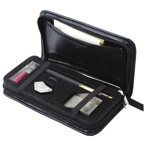 Diamond identification tool 10 times magnifying glass, cutting mirror, tweezers, pen-shaped concentrating flashlight