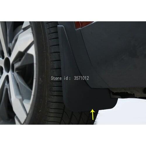 Car Sticker Plastic Fender Soft Mudguard Protection Flap Splash Mud Guard For Peugeot 3008 GT 3008GT 2016 2017 2018 2019 2020