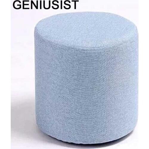 Banquinho Pouf Rangement Sofa Ottoman Cover Nordic Furniture Footstool Poef Taburete Tabouret Sgabello Change Shoes Foot Stool