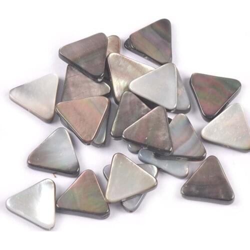 5Pcs Natural Pearl Triangle Shell Beads For Jewelry Making Bracelet Necklace Handmade Crafts Seashell DIY Accessories Home Decor