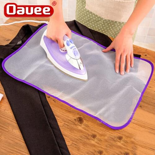 40x90cm High Temperature Ironing Cloth Ironing Pad Cover Household Protective Insulation Against Pressing Pad Boards Mesh Cloth