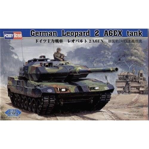 Hobby Boss 82403 1/35 German Leopard 2 A6EX Main Battle Tank MBT Model Armored TH06417-SMT2