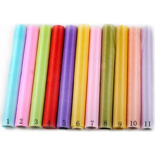 50cm x 5meters Tulle Roll Spool New Tutu Tulle Roll Spool Romantic Wedding Party Banquet Gift Craft Decorations