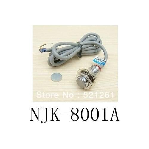 Magnet Inductive hall sensor Proximity Sensor ,NJK-8001A PNP NO Magnetic switch induction Proximity Switch