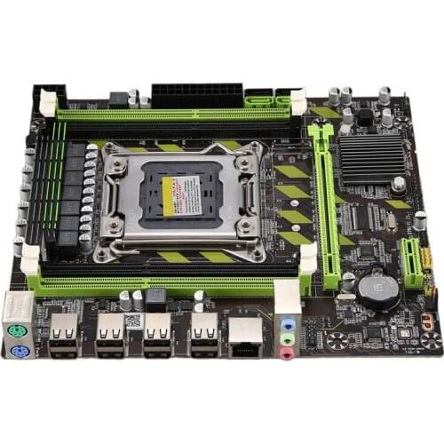 X79 Desktop PC Motherboard LGA 2011 Dual Channel 4XDDR3 DIMM UP to 64GB Memory Sata 3.0 Pci-E 8USB for Core I7 Xeon E5