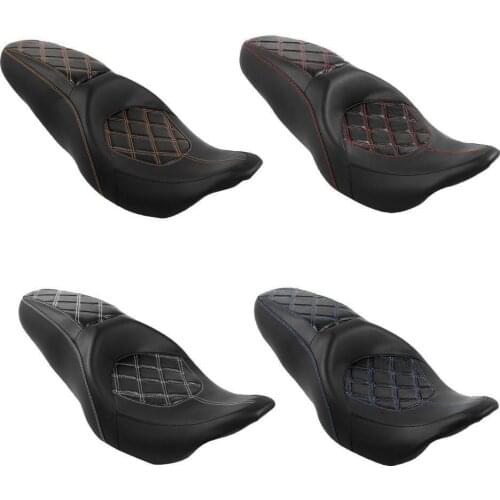 Motorcycle Driver Rider Passenger Seat For Harley Touring Electra Tri Glide 09-20 19