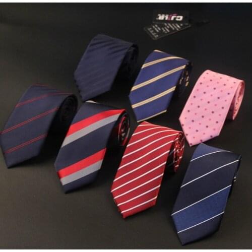 21colors fedex 50pcs/lot fashion high quality mens jacquard striped neck tie business ties slim 7cm for wedding red 1200 needle