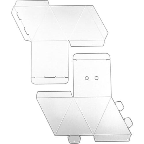 Irregular Candy Box Metal Cutting Dies Stencil Scrapbooking DIY Album Stamp Card 95AA