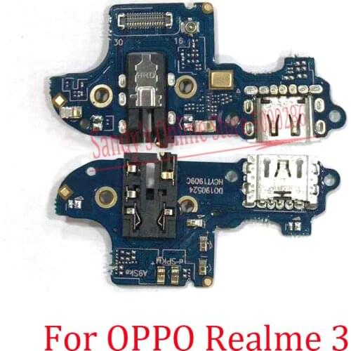 New USB Charging Board Port Dock Plug Jack Connector Flex Cable For OPPO Realme 3 USB Charge Board Flex Cable Replacement Parts