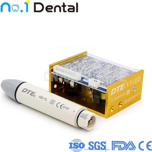 Teething Whitening Cleaning DTE V3 Woodpecker Dental Unit Built In LED Dental Ultrasonic Scaler