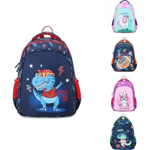 Kids Backpack Satchels Cute Animal Prints Waterproof Bookbag Children Orthopedic School Bags Primary Rucksack Mochila Infantil