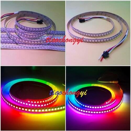 2M WS2812B 5050 RGB 288led Dream color LED Strip Light Individual Addressable 5V