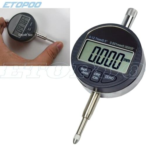 High quaity 12.7mm Micron digital indicator electronic indicator 0-12.7mm 0.001mm reading