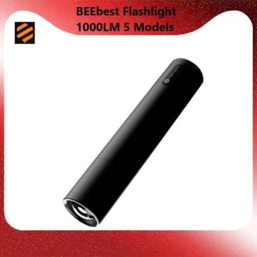 Youpin BEEbest Flashlight 1000LM 5 Models Zoomable Multi-function Brightness Portable EDC and Magnetic Tail & Bike Light