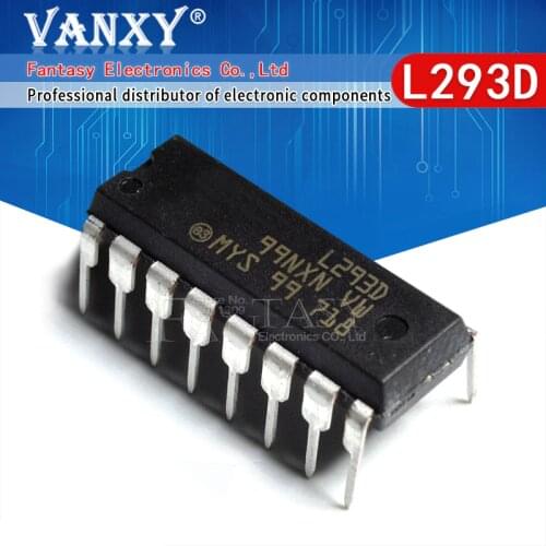 5PCS L293D DIP16 L293 DIP 293D DIP-16 new and original IC
