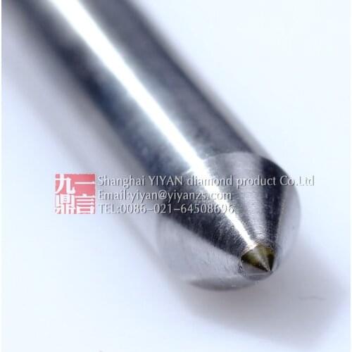 6.35mm * 50mm * 90 degree diamond dresser drag engraver tip for engraving machine use 10pcs