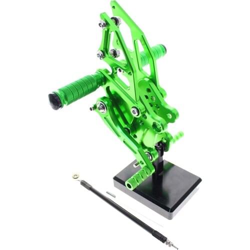 Motorcycle Bumper Chassis Accessory Elevate Foot Pedal Bar Brake Boom For Kawasaki NINJA 300 250 Z300 13 14 15 2016Moto Foot Peg