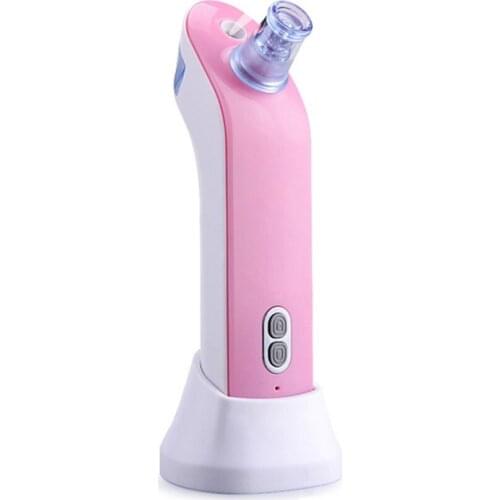 Professional Vacuum Blackhead Steamer Remover Pore Cleaner Carnation Extractor Face Cleaning Machine Beauty Skin Tool