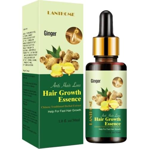 Ginger Germinal Serum Essential Oil Shampoo Styling Hair Loss Treatement Product Thick Fast Repair Growing Liquid