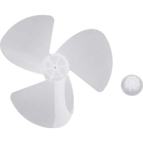 16 Inch Fan Blade Removable Three Leaves Plastic Blades for Standing Pedestal Table Fanner Household Ventilador Fans Replacement