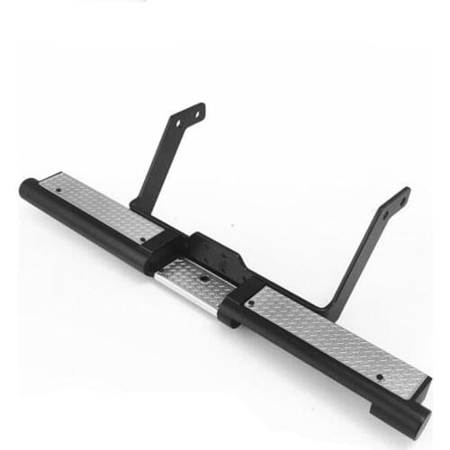 1/10 rc model car metal rear bumper assembly for 4wd TF2 LWB frame match Toyota KILLERBODY LC70 car shell body