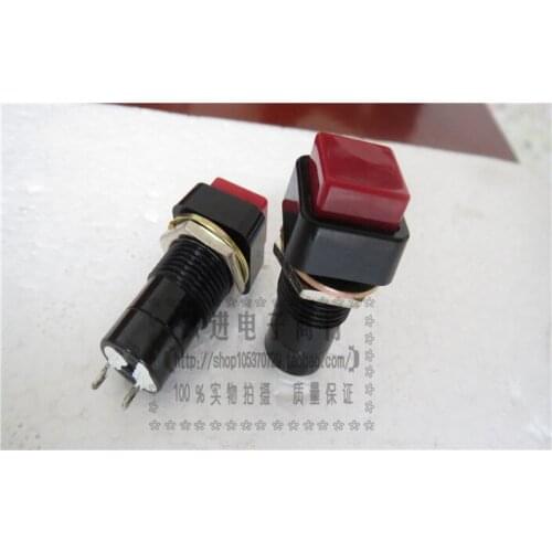 MS-198/199 Import Japan Square Button Switch 3A 2 Foot Press Reset Switch