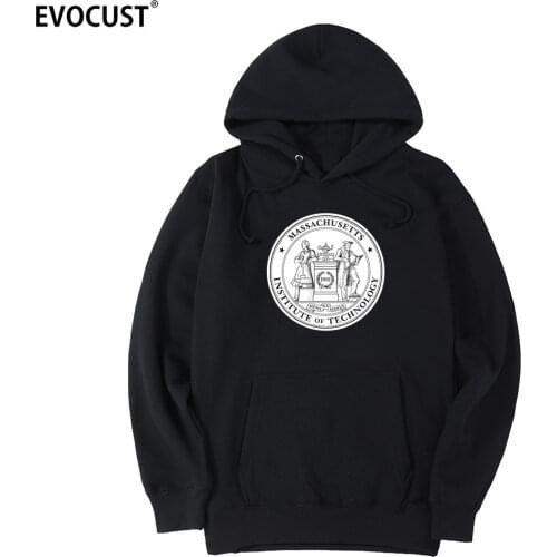 MIT MASSACHUSETTS INSTITUTE OF TECHNOLOGY 1861 PUO SEAL men Hoodies Sweatshirts women unisex Combed Cotton