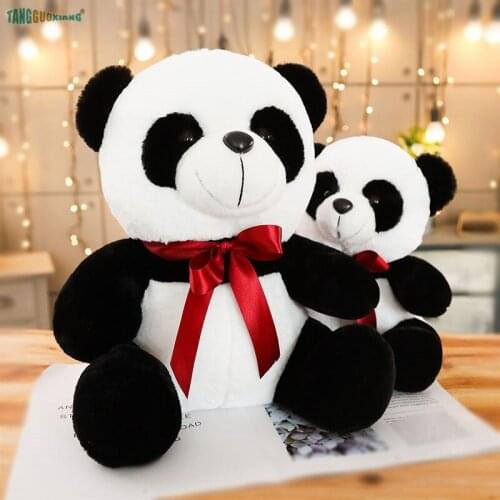 Soft Stuffed Animals Dolls Panda Plush toys Bear China Bear Gift Baby Sleep Partner kids Girl Playmate 25-45cm
