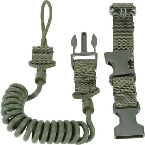 Hunting Tactical Two Point Rifle Sling Adjustable Bungee Airsoft Gun Strap System Paintball Elastic New Style